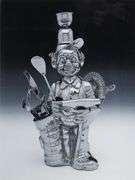 Rare Jeff Koons Proof Signed Photolithograph 'Fisherman Golfer' Framed, 1986