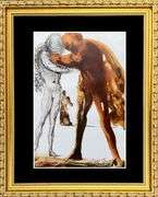 Vintage Salvador Dali From 'Jerusalem Bible'