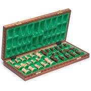 Ambassador Wooden Chess Set Handcrafted European Chessmen