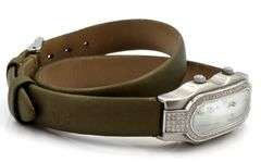 Phillip Stein signature mini dial double wrap watch