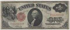 Decent-looking 1917 Series Large Size $1 Legal Tender Note