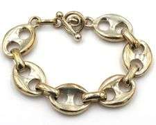 925 Sterling silver Gucci style link bracelet