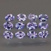 Heavy flashing! Untreated! 2.02ct oval cut Tanzanite set