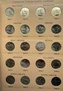 1999- 2008 BU Statehood Quarters Complete.