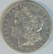 Lustrous AU 1878-CC Morgan Silver Dollar. Nice