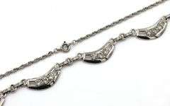 Group lot of 7 Vintage 925 sterling silver necklaces
