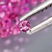 195 pieces! 2ct pink Sapphire set -Heated only!!!
