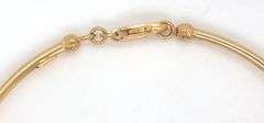 18kt Yellow gold charm bangle bracelet