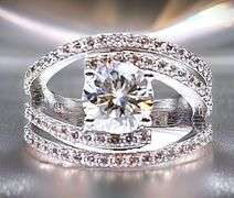 Dazzling 2.75 Ct Lab Simulated Diamond Ring