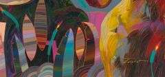 Beautiful original painting on canvas by Tadeo Zavaleta