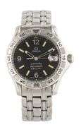 Omega Seamaster Omegamatic 196.1536, 37mm, Black Dial, Stainless Steel Men’s Watch