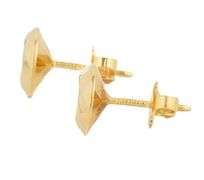 Tiffany & Co. Elsa Peretti Faceted Two Carat Stud Earrings in 18K