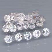 Untreated! 2.21ct diamond white Sapphire set!