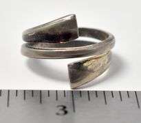 Wrap Style Ring in Sterling Silver