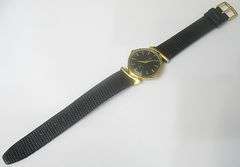 CONTENT OF SAFE DEPOSIT BOX: VINTAGE ART DECO WITTNAUER MEN'S WATCH