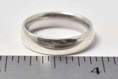 Plain Band Ring in Sterling Silver