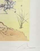 Exclusive Salvador Dali Signed Etching Framed, 1972