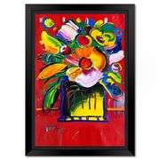 Abstract Flower by Peter Max