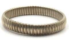 Set of vintage 925 sterling silver collar necklace and bracelet