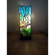 Dragonfly Stained Glass Table Lamp