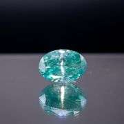 Sparkling Huge 6.95 Ct Sparkling Deep Mint Green Lab Simulated Diamond Solitaire