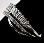 CZ Gemstone Ring in Sterling Silver