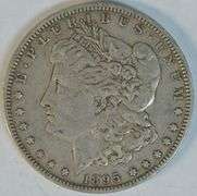 Prototype Choice VF+ 1895-O Morgan Silver Dollar. Key date