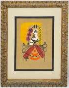 Exclusive Pablo Picasso Lithograph Proof from Imaginary Portraits, 1969