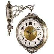 European Dual-Face Industrial Rotating Wall Clock