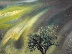 Breathtaking oil on canvas by Albert Goldman (1922-2011)