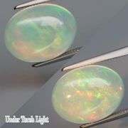 Fantastic 5.96ct floral patterned Jelly Opal