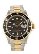 Rolex Submariner 16803, 40mm, Black Dial, Two Tone Men’s Watch