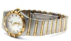 Omega constellation 2 tone quartz watch