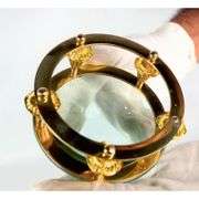 Solid Brass Magnifying Glass Marine Map Reader