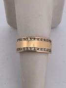 CERTIFIED BRAND NEW 14K YELLOW GOLD DIAMOND BAND