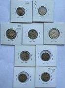 Eight Pre Revolution Russian Silver Kopeks