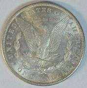 Scarce creamy-white Choice BU 1885-S Morgan Silver Dollar