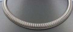 Set of vintage 925 sterling silver collar necklace and bracelet