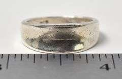 Simple Band Ring in Sterling Silver