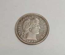 1894 O Barber Dime, Higher Grade
