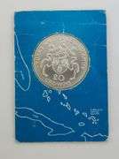 Turks & Caicos Islands 20 Crowns, Sterling Silver