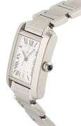 Cartier Tank Francaise 2302, 28mm, Silver Dial, Stainless Steel Watch