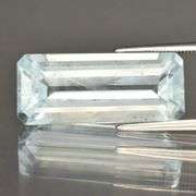 Huge! 13.72ct platinum blue UNTREATED Aquamarine!