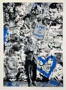 Highly Collectible Mr. Brainwash Screenprint Signed Keep a Child Alive with Thumbprint