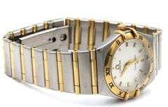 Omega constellation 2 tone quartz watch