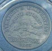 1863 Straights Elephantine Shoe Store CWT