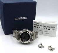 Casio Men's G shock stainless steel tough solar automatic digital watch
