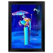 Umbrella Man with Cane by Peter Max