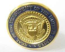NEW RONALD REAGAN SIGNED PRSIDENTIAL CUFFLINKS