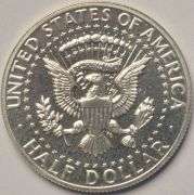 1964 Accent Hair Variety Proof Kennedy Half Dollar